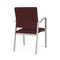 Lesro Newport Guest Chair Metal Frame, Silver, RF Nebbiolo Upholstery NP1101 - alternate 3
